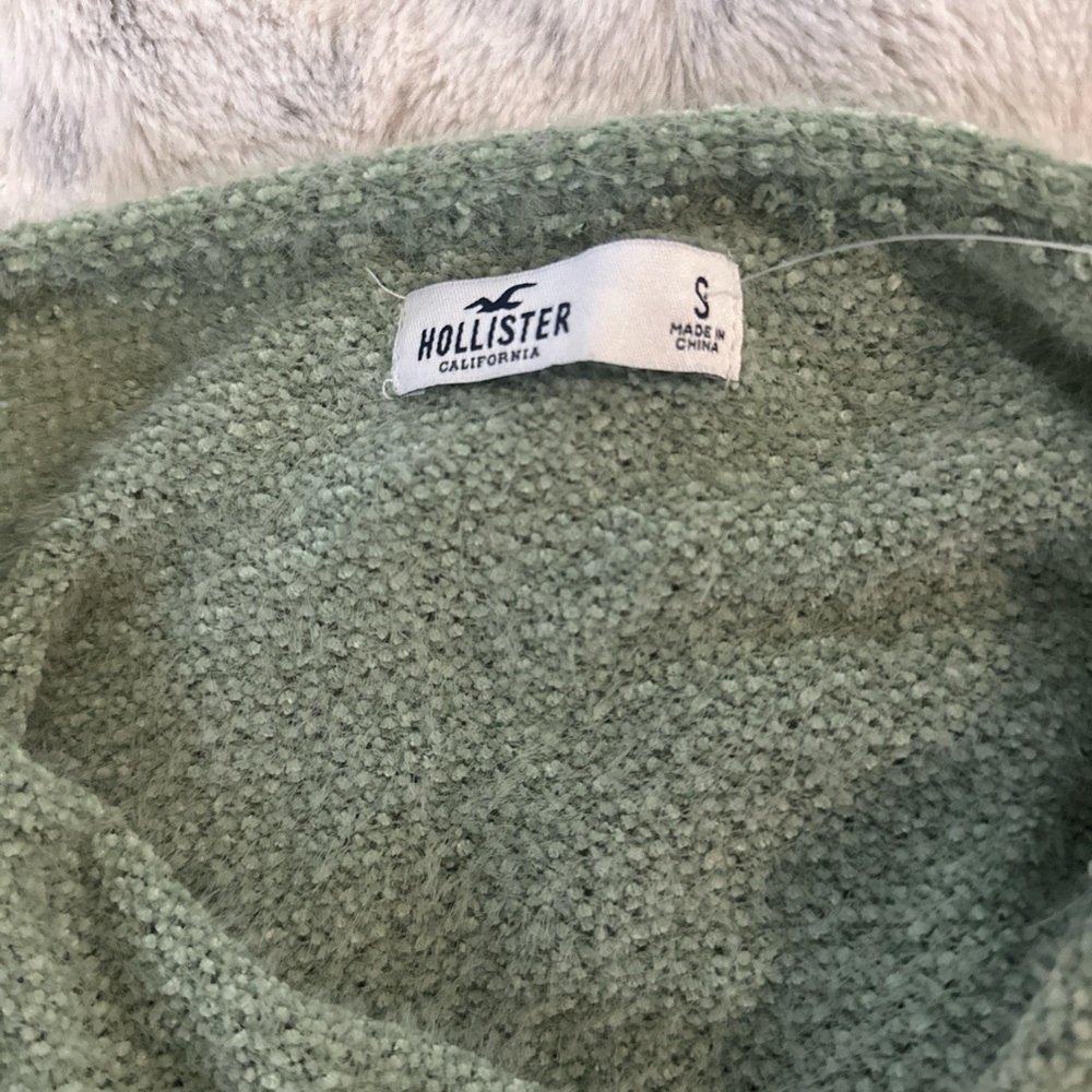Hollister Sage Green Knit Halter Top - Picture 4 of 4
